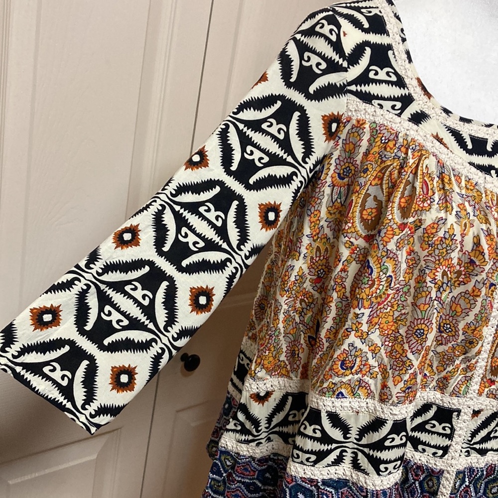 Freeway Boho Top Size M - Picture 10 of 15